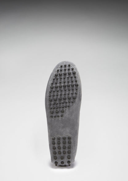Penny Driving Loafers, slate grey suede-4