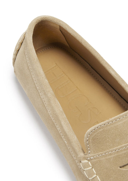 Penny Driving Loafers, taupe suede-3