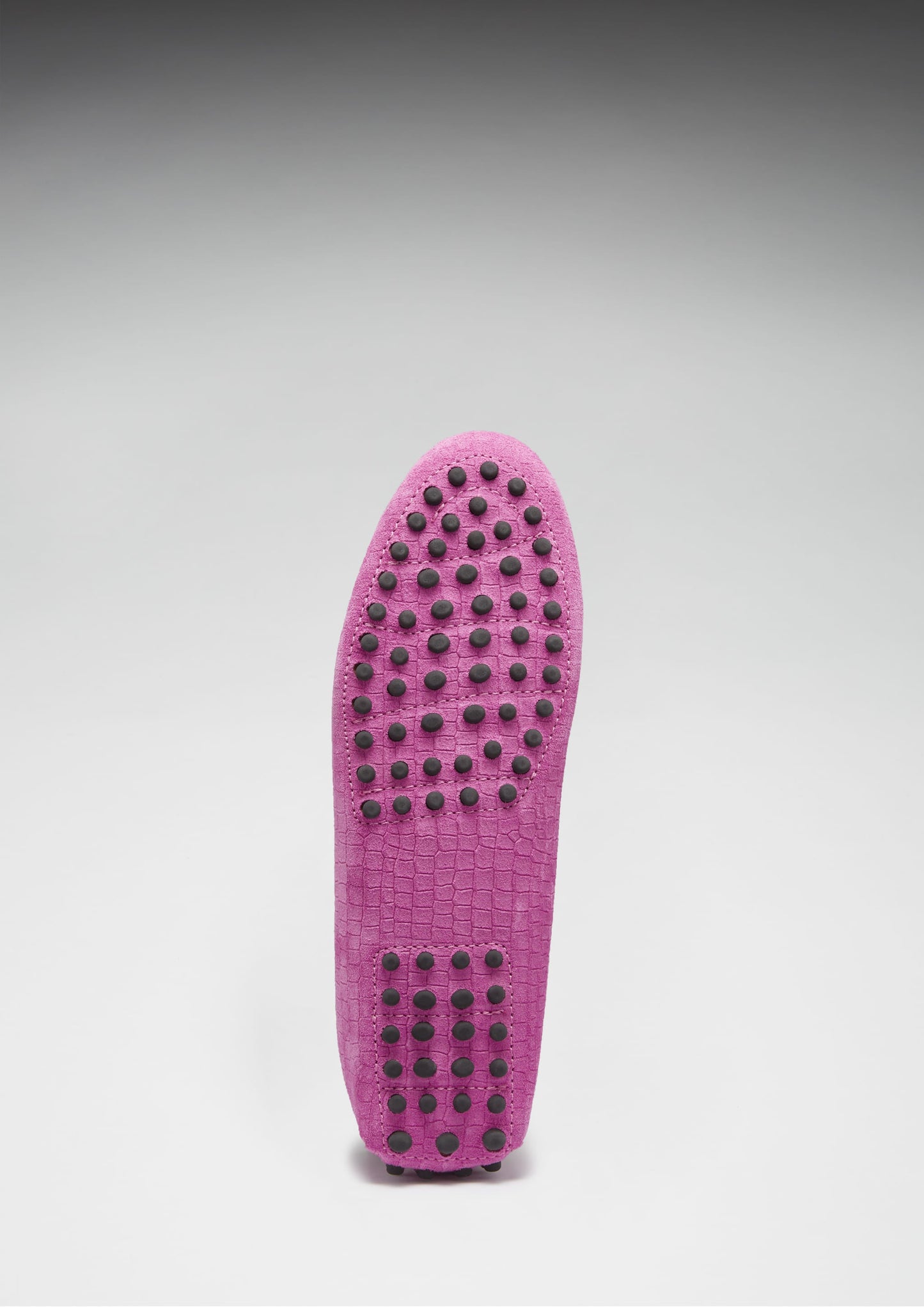 Women's Penny Driving Loafers, pink embossed suede-2